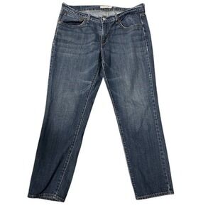 Levi's Womens Boyfriend Jeans 30 Dark Wash Straight Leg Classic Americana Cowgil